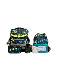 school mood Timeless Pro - Timeless Pro Schulranzen-Set 7-teilig - Dinosaurier