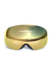 WHISTLER - Skibrille Morgins Topaz III mit UV-Schutz - 1001C Black / Champagne