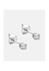 Diamant L'eternel - Ohrringe, mit 0.05 ct Diamant, 375 Weißgold - white gold