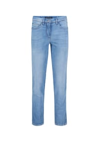 BETTY BARCLAY - Stretch-Hose mit elastischem Bund - Grey Denim