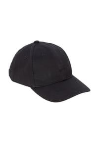 camel active - Cap, Baumwolle, Label, uni, für Herren - 08 CHARCOAL