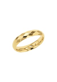 amor - Ring für Damen und Herren, Unisex, Edelstahl - GOLD