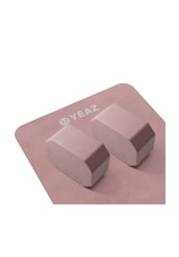YEAZ - Set - Yoga-Blöcke & Handtuch NEXT LEVEL - beige