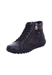 remonte® - Schnürstiefeletten - schwarz/schwarz/antique