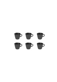 Villeroy & Boch Espressotasse Manufacture Rock 60 ml 6er Set schwarz - MANUFACTURE ROCK - schwarz