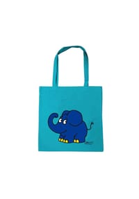LOGOSHIRT® - Tote Bag Sendung mit der Maus - Elefant - bright orange