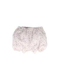 maximo® - GOTS BABY GIRL-Pumphose Leinenoptik - marmorrosa