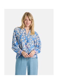 LIEBLINGSSTÜCK - Damen Bluse aus Baumwolle RukaniL - 449P2-air blue