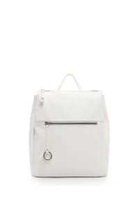 SURI FREY DEBBY - Tagesrucksack, Reißverschluss, Leder-Optik, Damen - 100 BLACK
