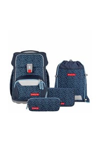 Step by Step® BASIS - Schulranzen-Set, 4-teilig - BLUE LINES