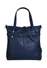 Cluty - Shopper Echt Leder, Made In Italy - beige