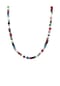 KUZZOÍ Halskette Glas Beads Bunt Süßwasserzuchtperlen 925 Silber Bild 1