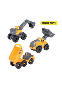 DICKIE TOYS - Spielzeugfahrzeuge "Volvo Construction Set" - BUNT