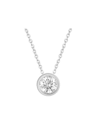 ONE ELEMENT Lab Grown Diamonds - Collier Halskette aus 585 Gold mit 1 Lab Grown Diamant 1 ct 45 cm - gold