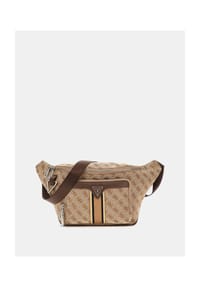 GUESS - Bauchtasche, Emblem, Reißverschluss - BBO