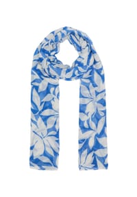 S.Oliver Red Label - Schal, plissiert, für Damen - 56A9 BLUE