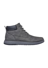 SKECHERS® - Ankle Boots "Garlan Deno", Zuglasche, wasserdicht, für Herren - CHAR