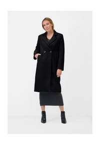 RICANO - Damen Mantel Adelina mit Reverkragen - Blau