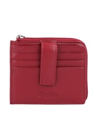 Esquire Oslo - Oslo Kreditkartenetui RFID Leder 10,5 cm - rot