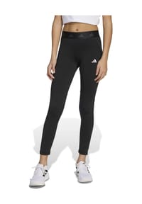 adidas - Sport-Tights, 7/8-lang, für Kinder - 0 BLACK/CARBON/WH
