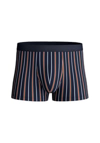 CALIDA - Herren New Boxer mit Softgummibund Grafic Cotton - 366 DARK DENIM