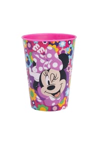 Disney - Disney Minnie Becher Kinder 260 ml Trinkbecher für Kita & Frühstück - Mehrfarbig 9,7x7,6x7,6 cm