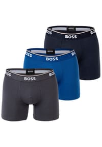 BOSS - Pants, 3er-Pack, Logo-Bund, für Herren - 001 BLACK