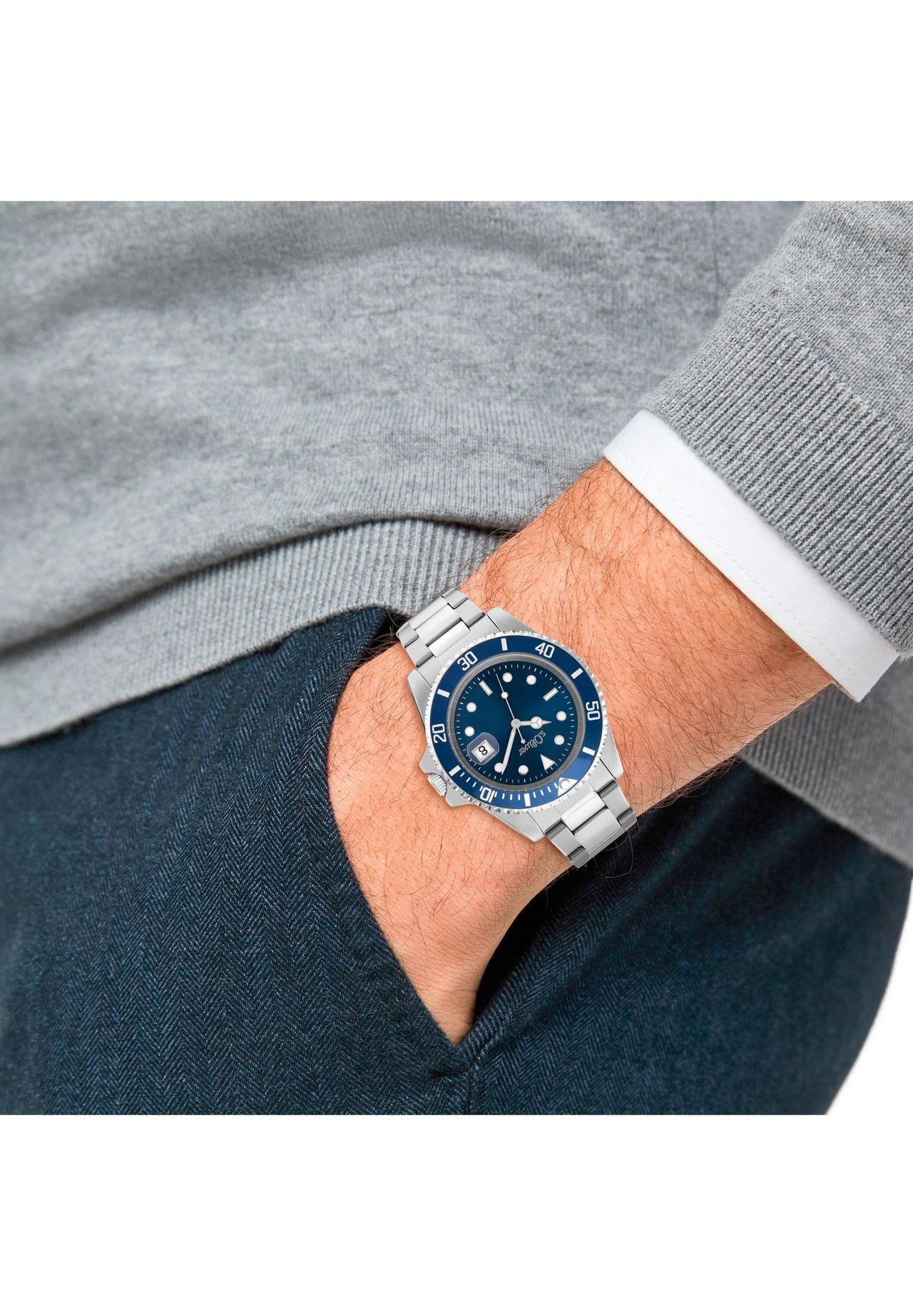s.Oliver Herren Armbanduhr 