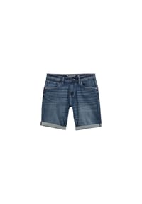 TOM TAILOR - Jeansshorts "Josh", 5-Pocket, für Herren - 10120 USED DARK S