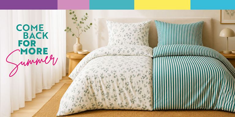 25% auf alle Bettwäschen in Sommerqualität der Marke GALERIA Home