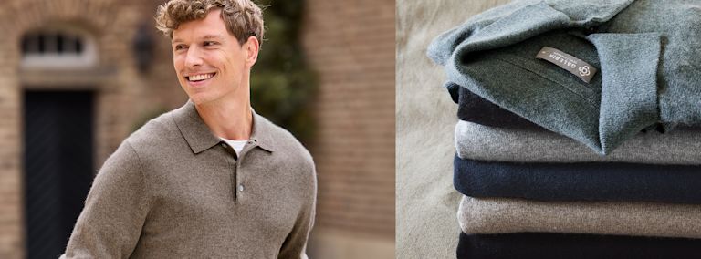 Der Herbst ist da!Cashmere für Herren