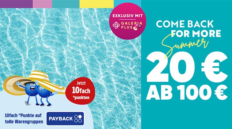 Dein Sommercoupon ist daMit dem Code Sommer20 sparen