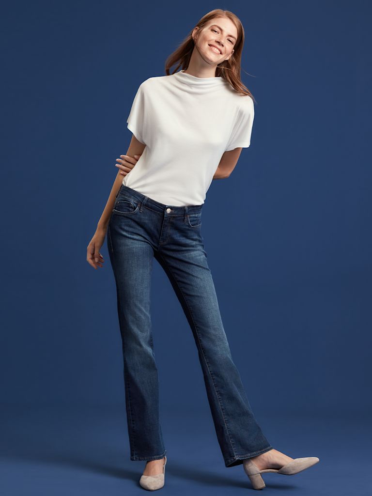 Damen / Jeans / Denim Fit Guide - Block "Bootcut"