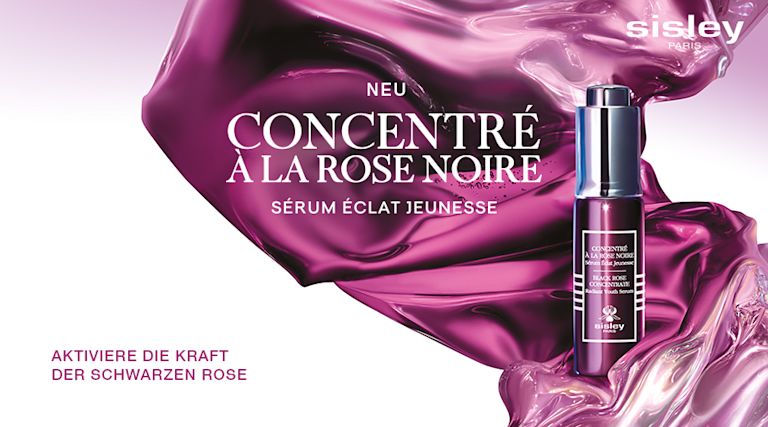 CONCENTRÉ À LA ROSE NOIRELuxuriöse Pflege für jugendliche Strahlkraft