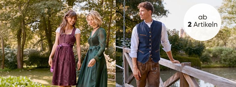 20% auf TrachtenDirndl, Lederhosen & Co. 