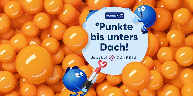 Jetzt PAYBACK Punkte sammeln bei GALERIA