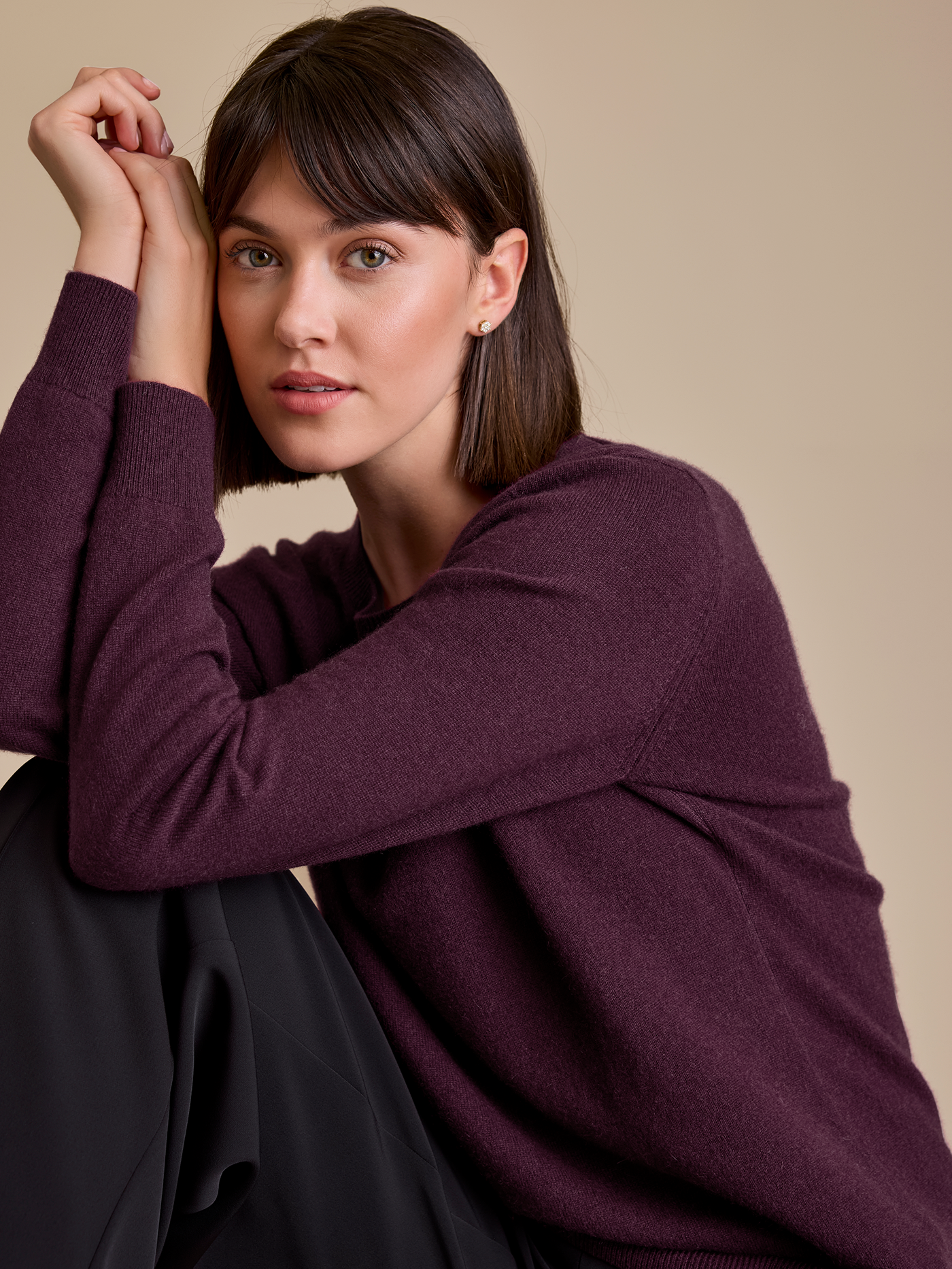 Verwunderlich Cashmere Pullover Damen Sale C A Bild