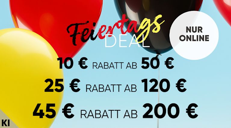 Bis zu 45€ sparenMit dem Code: sparen