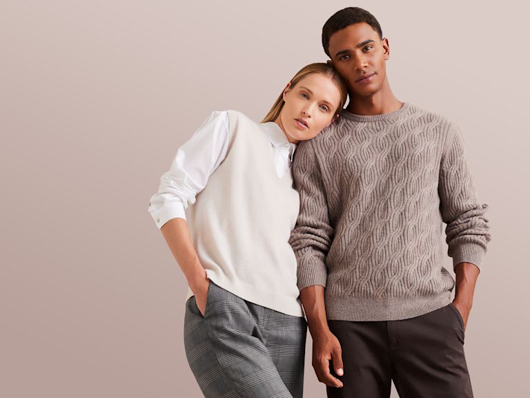 Cashmere Pullover und Pullunder