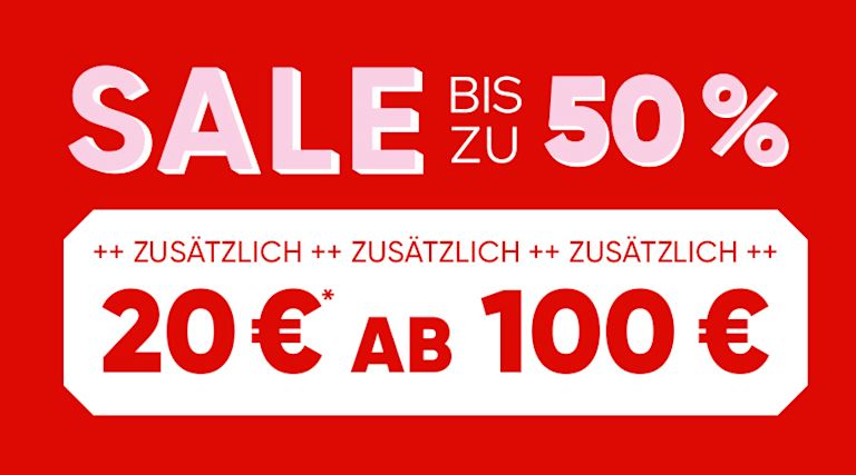 Über 1 Mio. Artikel reduziertNoch mehr Auswahl in den Filialen