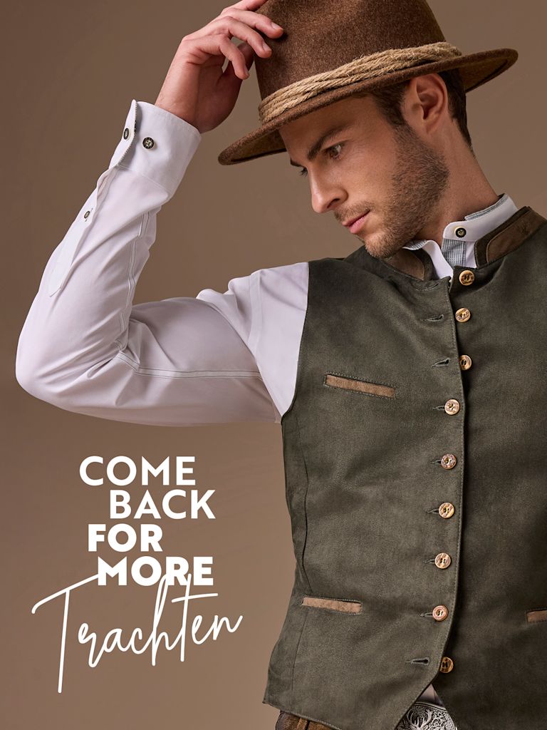 Mann in Tracht