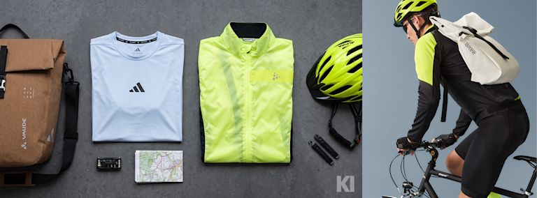 Perfekt ausgerüstet fürs RadMit Rückenwind in die nächste Tour