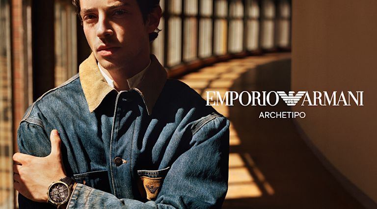Emporio Armani begeistert durch eine große Vielfalt an Designs