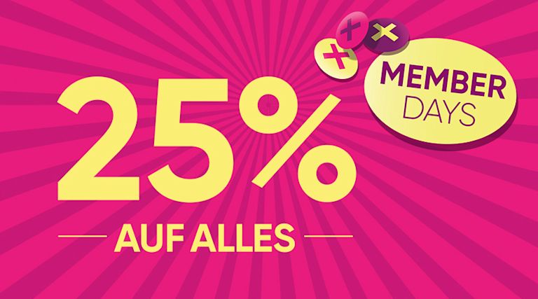 25% auf ALLES!Exklusiv mit GALERIA PLUS