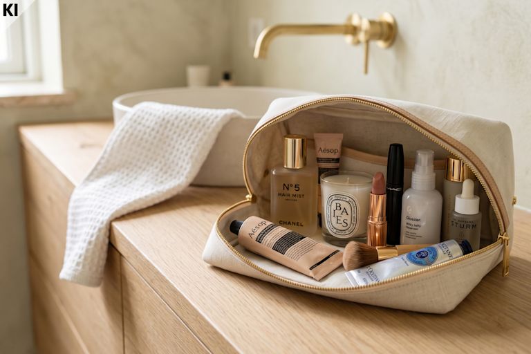 Kultur- und Kosmetiktaschen: für Reise, Bad und Make-up