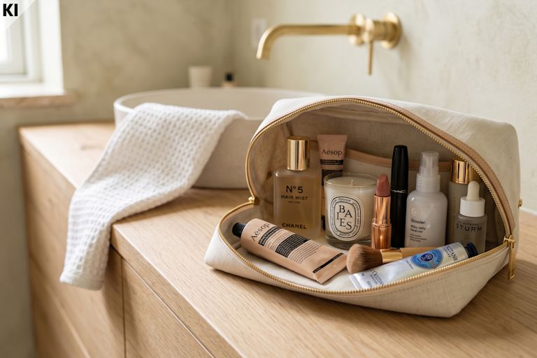 Kultur- und Kosmetiktaschen: für Reise, Bad und Make-up