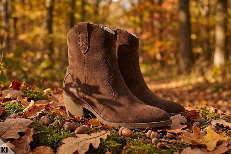 Schnürstiefeletten und Cowboy-Stiefeletten für den lässigen Look