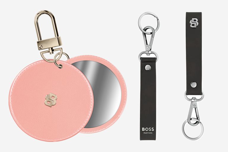 BOSS Taschenspiegel oder Schlüsselanhänger